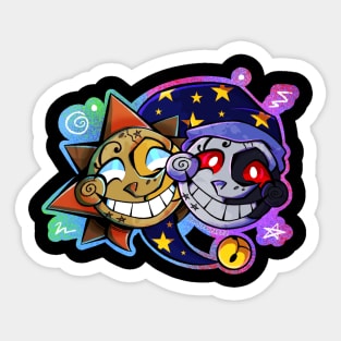 Sun & Moon duo Sticker